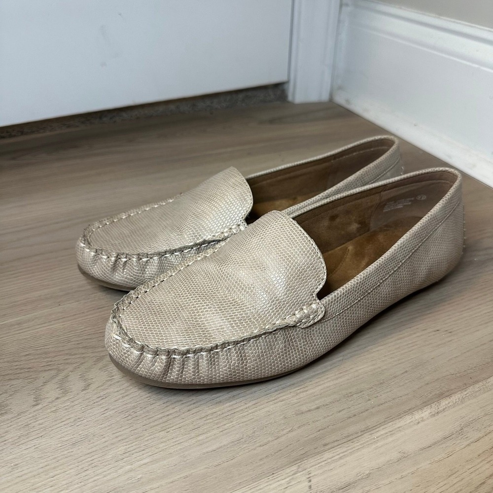 Aerosoles‎ Women's Overdrive size 10 Light Beige/Taupe Loafers Shoes